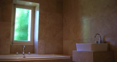 Travertine Bathroom